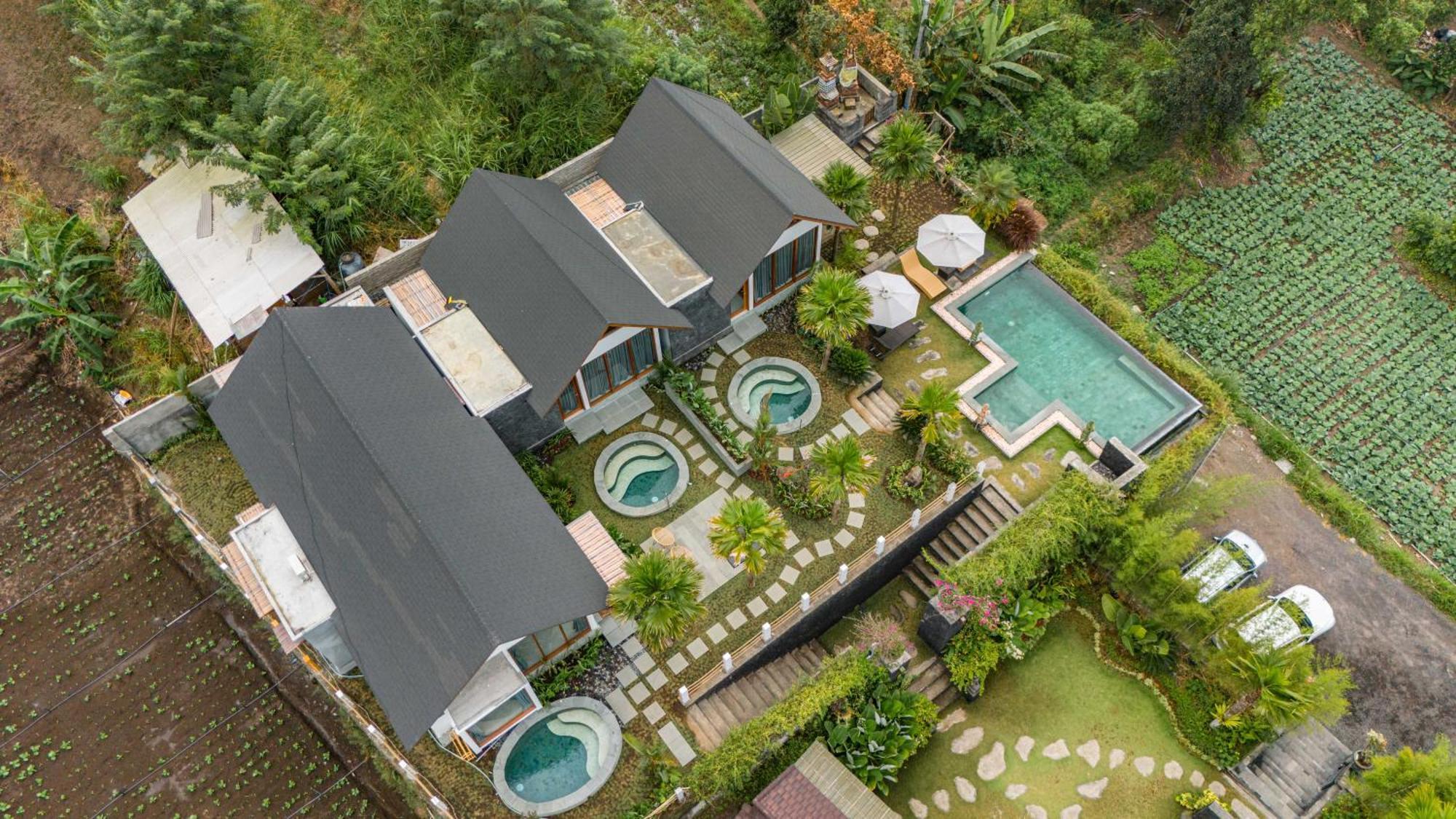 The Lava Bali Villa&Hot Spring Kintamani Esterno foto